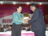 Dr. Akil Contractor receiving the Dr. J. S. Sikchi Award